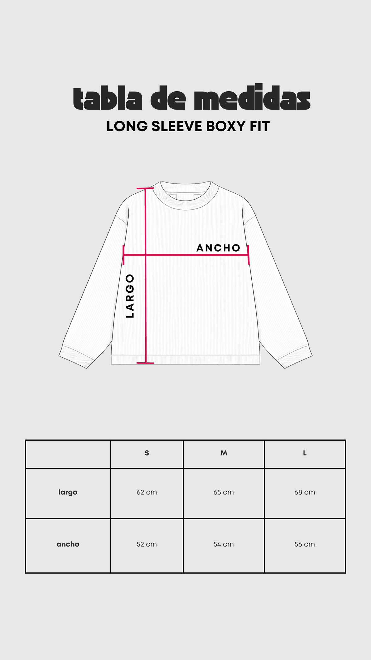 Long Sleeve Boxy Fit